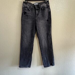Flying  Monkey  Black Straight Leg Jeans